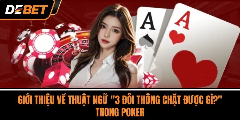 3 Đôi Thông Chặt Được Gì? Luật Chơi Bài Cụ Thể Tại DEBET 2 Giới thiệu về thuật ngữ "3 đôi thông chặt được gì?" trong poker