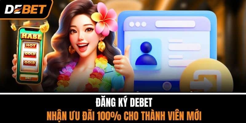 Đăng Ký DEBET – Nhận Ưu Đãi 100% Cho Thành Viên Mới