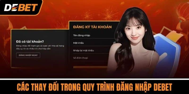 Đăng Nhập DEBET Dễ Dàng – Truy Cập Thế Giới Cá Cược Đỉnh Cao 4 Các Thay Đổi Trong Quy Trình Đăng Nhập DEBET