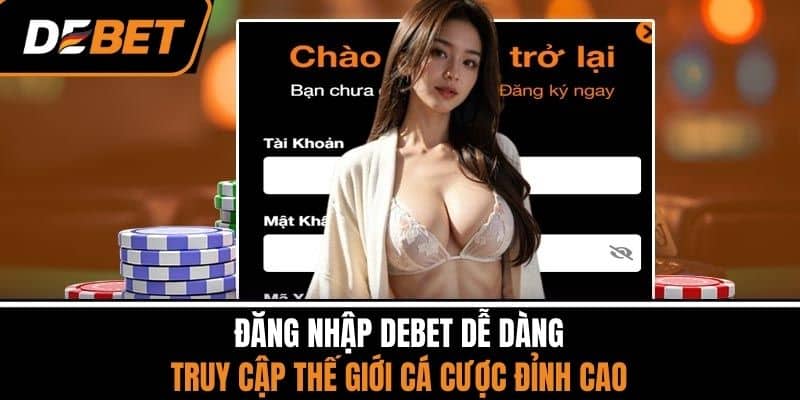 Đăng Nhập DEBET Dễ Dàng – Truy Cập Thế Giới Cá Cược Đỉnh Cao