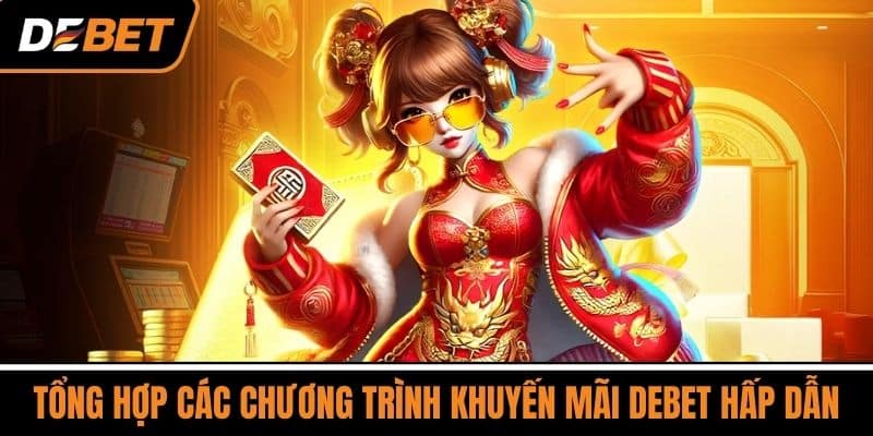 Khuyến Mãi DEBET - Hấp Dẫn Mỗi Ngày, Nhận Thưởng Liên Tục 1 Tổng Hợp Các Chương Trình Khuyến Mãi DEBET Hấp Dẫn