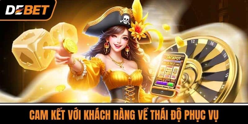 Về Chúng Tôi - Những Gì Bạn Cần Biết Về Nhà Cái DEBET 4 Cam kết với khách hàng về thái độ phục vụ